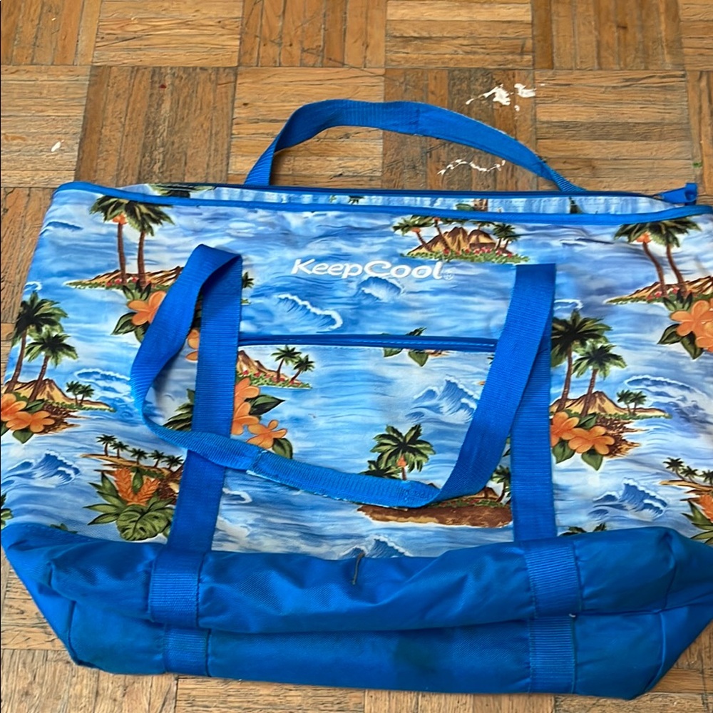 Tropical Blue KeepCool Tote Bag